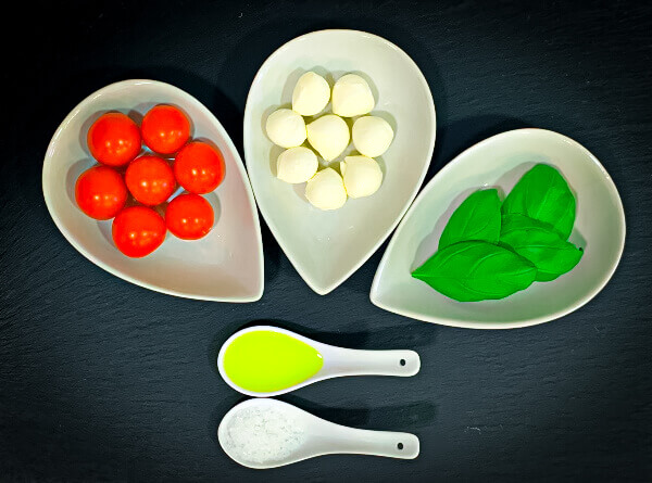 ingredientes ensalada caprese