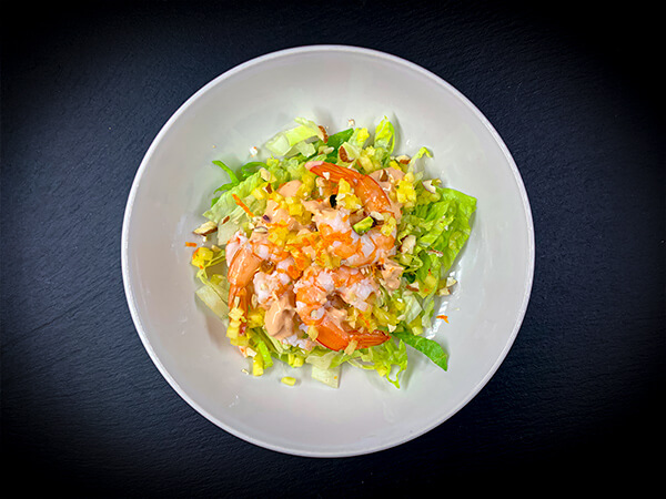 receta de ensalada de langostinos
