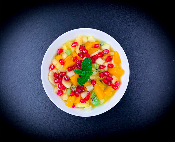 macedonia de frutas